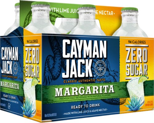 Cayman Jack Zero Sugar Margarita Bottle