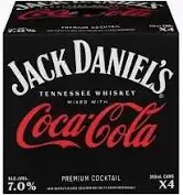 Jack Daniels & Coca Cola Variety Pack