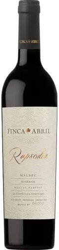 Finca Abril Rapsodia Malbec Reserva Valle De Uco Mendoza Argentina