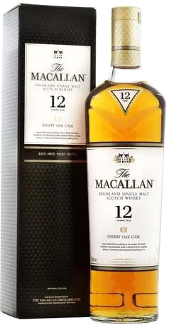 Macallan Sherry Oak 12 Years Old Single Malt Scotch