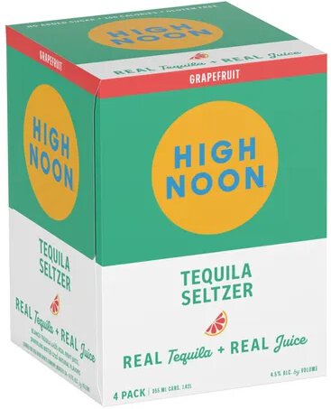 High Noon Tequila Seltzer Grapefruit