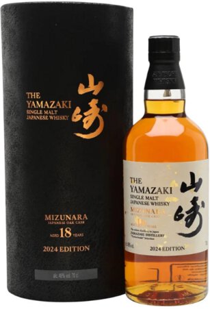 Yamazaki Mizunara 18 Year 2024 Tsukuriwake  Edition