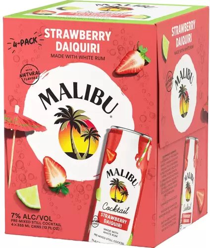 Malibu Cocktail Strawberry Daiquiri