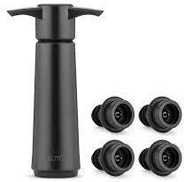 VACUUM WINE SAVER + STOPPER