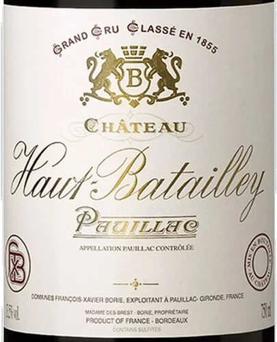 Château Haut-Batailley Pauillac 2020