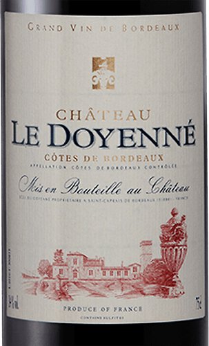 Château Le Doyenné Cotes de Bordeaux 2020