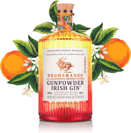 Drumshambo Gin Gunpowder + California Orange Citrus