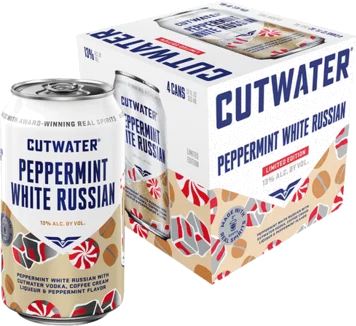Cutwater Peppermint White Russian Cocktail