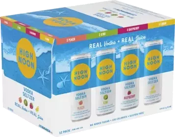 High Noon Hard Seltzer Beach Variety Pack