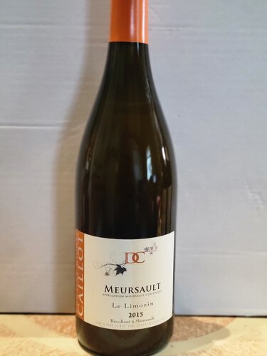 Domaine Caillot Meursault Limozins 2015