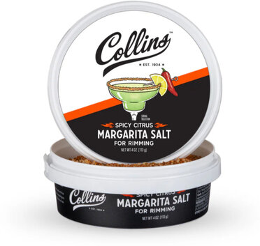 Collins Citrus Cocktail Flavored Margarita Jalapeno Spicy Salt Rimmer For Cocktails Set Of