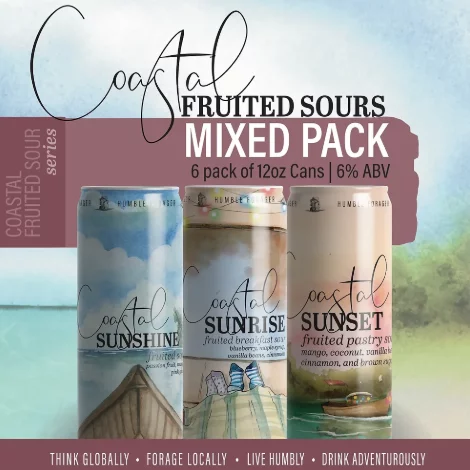 Humble Forager Coastal Sunshine Fruited Sour Mix Pack