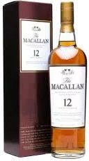 Macallan 12yr Sherry Oak Single Malt Scotch