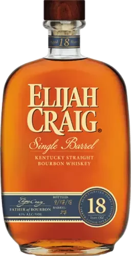 Elijah Craig Bourbon 18 Year Old Single Barrel