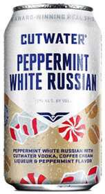 CUTWATER  PEPPERMINT WHITE RUSSIAN 4PK