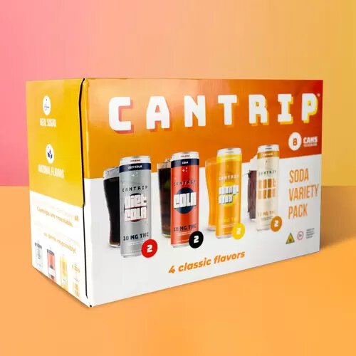 Cantrip Soda Variety Pack 10mg Thc Cn