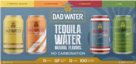Dad Water Seltzer Variety Pack