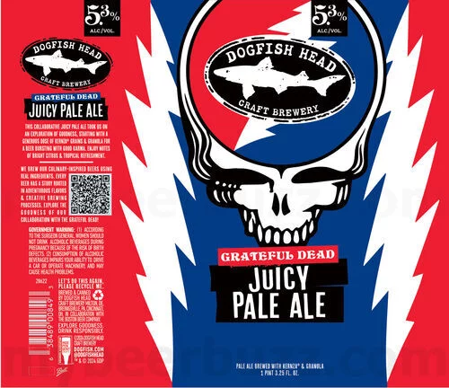 Dogfish Head Grateful Dead Juicy Pale Ale