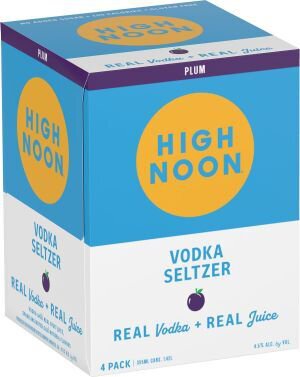 High Noon Plum Vodka Seltzer