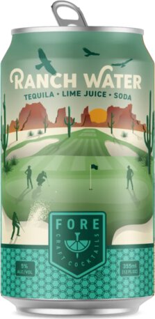 Fore Craft Cocktails Ranch Water RTD