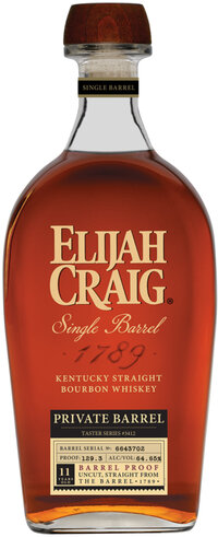Elijah Craig Single Barrel Private Barrel Barrel Proof