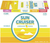 Sun Cruiser Lemonade Vodka Variety