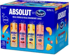 Absolut Ocean Spray Cranberry Cocktails 12-Pack