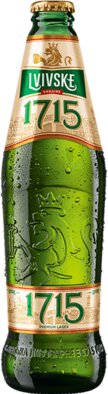 Lvivske (Ukraine) 1715 Classic Lager 450ml Bottle