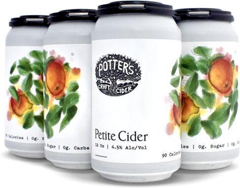 Potter's Craft Cider Petite Cider 12oz 6pk Cans