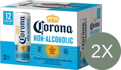 Corona Non-Alcoholic Beer Can