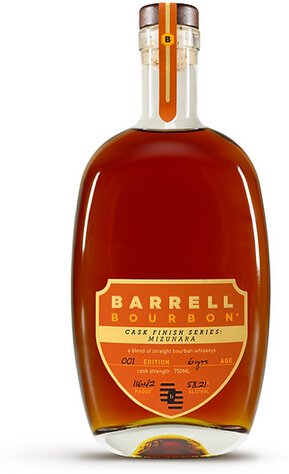 Barrell Bourbon Cask Finish Series Mizunara Finish Years Old