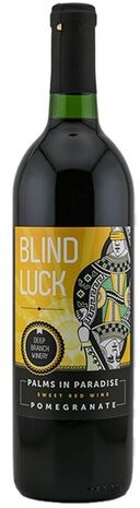 Blind Luck Palms In Paradise Pomegranate Zinfandel