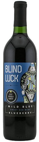 Blind Luck Wild Blue Blueberry Pinot Noir
