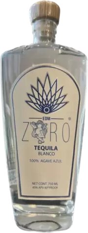 Edm Zero Blanco Tequila 100 De Agave Azul