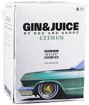 GIN & JUICE CITRUS 4PK CAN