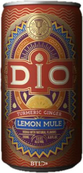 DIO - VODKA MULE - Turmeric Ginger Lemon Can (200ml) -US, Virginia