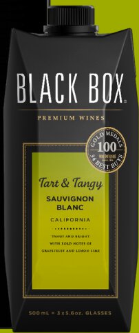 BLACK BOX TART & TANGY SAUVIGNON BLANC 500ML