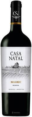 CASA NATAL MALBEC RESERVA