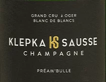 Klepka-Sausse 'Pream'bulle' Blanc de Blancs Grand Cru Champagne