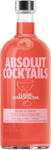 Absolut Classic Cosmopolitan Cocktail