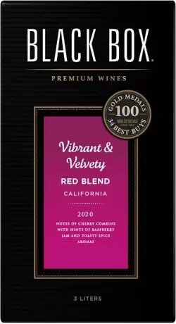 BLACK BOX VIBRANT & VELVETY RED BLEND
