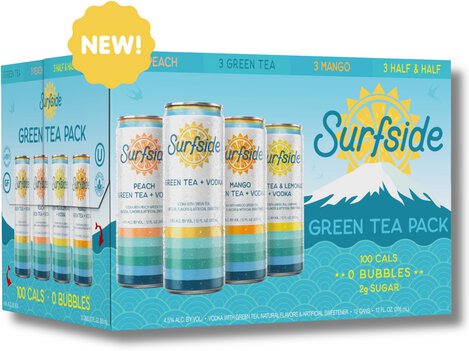 Surfside Green Tea + Vodka Variety