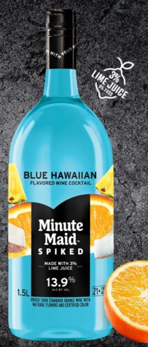 Minute Maid Spiked Blue Hawaiian