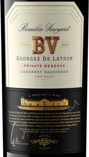 Beaulieu Vineyard Georges de Latour Private Reserve Cabernet Sauvignon 2021