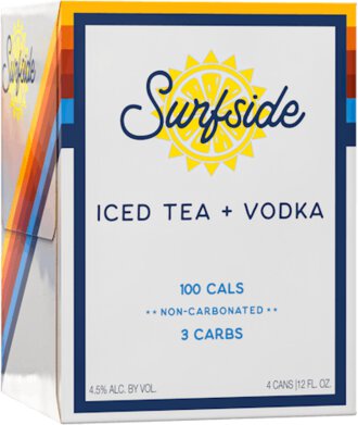 Surfside Iced Tea Vodka (4-Pack) Cans