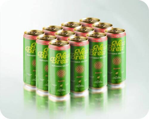 New Brew Euphoric Selzer Guava 12pack
