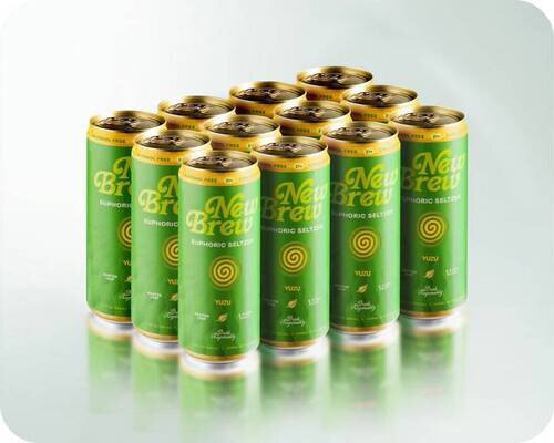 New Brew Euphoric Selzer Yuzu Can 12pack