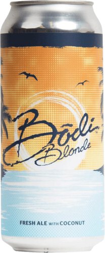 Hoboken Brewing Bodi Blonde Fresh Ale With Coconut