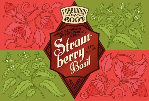 Forbidden Root Strawberry Basil Hefeweizen