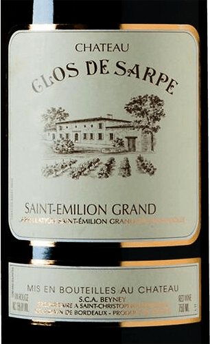Château Clos de Sarpe Saint-Émilion Grand Cru Classé 2020